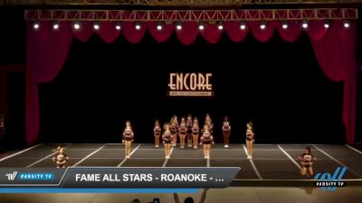 FAME All Stars - Roanoke - Shimmer [2022 L2 Junior - Small Day 2] 2022 Encore Concord Showdown DI/DII