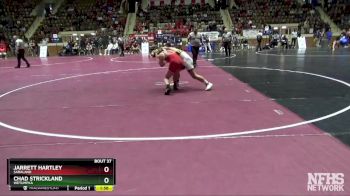 138 lbs Champ. Round 1 - Jarrett Hartley, Saraland vs CHAD STRICKLAND, Wetumpka