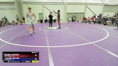 190 lbs Placement Matches (16 Team) - Kaleb Jackson, New Jersey vs Turner Gilman, Kansas Red