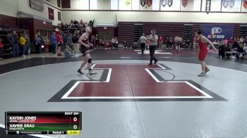 138 lbs Round 2 - Kaydin Jones, Union, LaPorte City vs Xavier Grau, Maquoketa