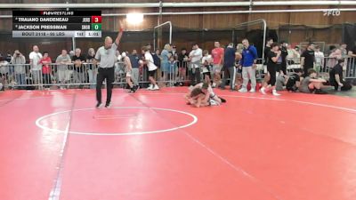 95 lbs Rr Rnd 3 - Traiano Dandeneau, Jersey 74 vs Jackson Pressman, Shore Thing