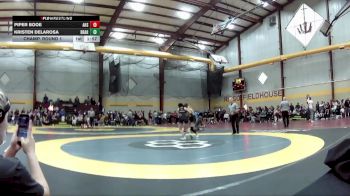 115 lbs Champ. Round 1 - Piper Booe, Andrew High School vs Kristen DeLaRosa, Broken Arrow