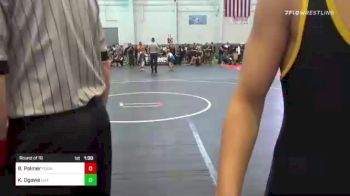 116 lbs Round Of 16 - Kekoa Ogawa, Livermore Elite WC vs Bryce Palmer, Poway