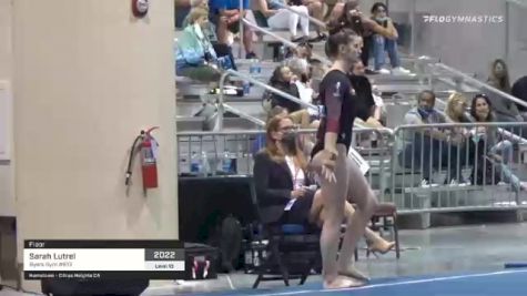 Sarah Lutrel - Floor, Byers Gym #613 - 2021 USA Gymnastics Development Program National Championships