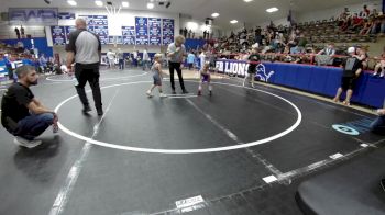 52 lbs Rr Rnd 4 - Benaiah Schubert, Chandler Takedown Club vs Ayden Taylor, Clinton Youth Wrestling