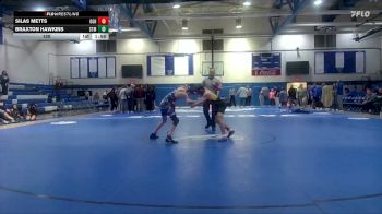 120 lbs Placement Matches (8 Team) - Braxton Hawkins, St. Martin High School vs Silas Metts, Oak Grove HS