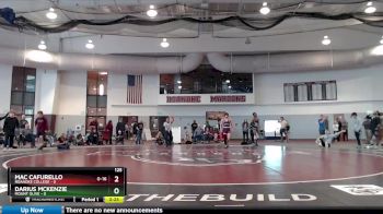 125 lbs Round 2 (6 Team) - Mac Cafurello, Roanoke College vs Darius McKenzie, Mount Olive