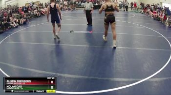 160 lbs Round 4 (6 Team) - Nolan Dao, Iowa USA Blue vs Austin Freisberg, Kansas Rattlers