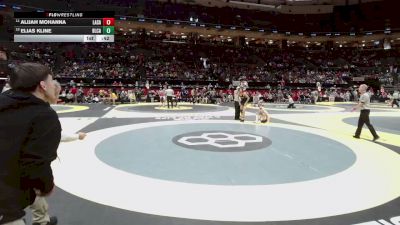 126 lbs Cons. Quarters - Alijah Mohanna, La Salle vs Elias Kline, Bloom-Carroll