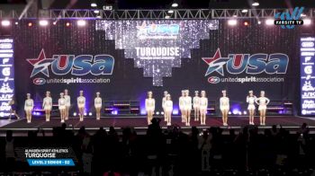 Almaden Spirit Athletics - Turquoise [2025 L2 Senior - D2 Day 3] 2025 USA All Star Cheer Super Nationals