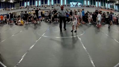 52 lbs Round 2 (6 Team) - Sebastian Luthy, Buxton vs Adam Welch, Creeks Wrestling