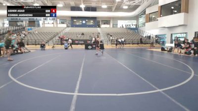 94 lbs Asher Asad, Georgia vs Corbin Jansheski, Michigan Red