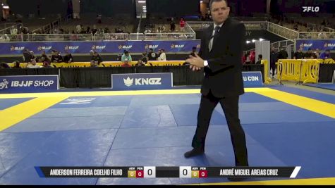 André Miguel Areias Cruz vs Anderson Ferreira Coelho Filho 2026 Pan Jiu Jitsu IBJJF Championship