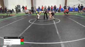 112 lbs Consolation - Javier Guzman, Triumph vs Mason Atkins, Yale Street