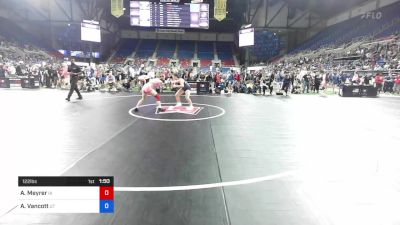 122 lbs Rnd Of 128 - Abigail Meyrer, Iowa vs Addyson Vancott, Utah