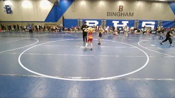 90 lbs Quarterfinal - Brielle Childs, Champions Wrestling Club vs Kylee Ledbetter, Sons Of Atlas Wrestling Club