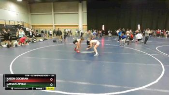 126 lbs Cons. Round 4 - Kasen Cochran, IA vs Cayden Amico, IL