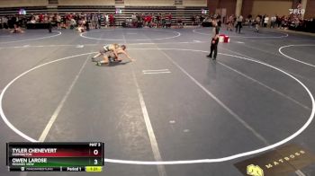 121 Championship Bracket Quarterfinal - Owen LaRose, Mounds View vs Tyler Chenevert, Farmington