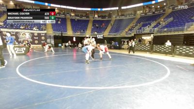 195 lbs Quarterfinal - Michael Colyer, Altoona vs Brayden Pearson, Tuscarora
