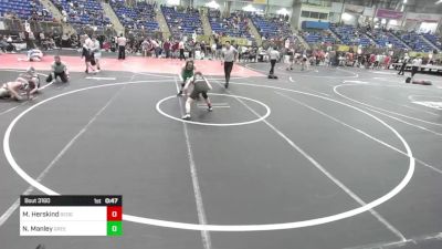 120 lbs Consi Of 16 #1 - Maddox Herskind, Sedgwick County vs Nevan Manley, Greeley United