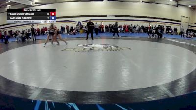 110 lbs Cons. Round 3 - Lexi Doerflinger, Hiram College vs Jazlynn Golder, Trine University