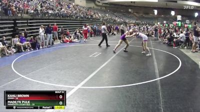 150 lbs Round 3 (6 Team) - Kahli Brown, Idaho vs Madilyn Pulk, Minnesota Storm Red