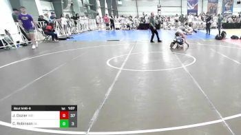 170 lbs Rr Rnd 3 - James Dozier, Indiana Outlaws White vs Carson Robinson, Combat Athletics Red