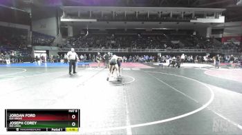 165 lbs Champ. Round 2 - Joseph Corey, Rio Linda vs Jordan Ford, Elk Grove