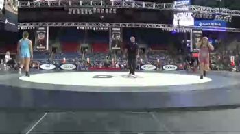 180 lbs Quarterfinal - Riley Cline, North Dakota vs Sophie Pollack, New York