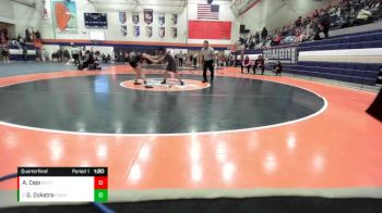 100 lbs Quarterfinal - Genevieve Dykstra, Edwardsville (H.S.) vs Anahi Ceja, Morton Cicero