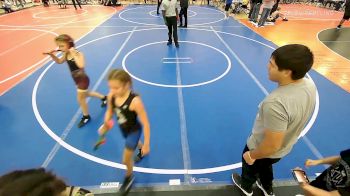 78-82 lbs Rr Rnd 2 - Riley Woods, Salina Wrestling Club vs Shiann Collom, Pryor Tigers