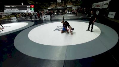 115 lbs Cons. Quarters - Frankie De Leon, RBWC (Rancho Bernardo Wrestling Club) vs Gage Little, Bruin Elite Wrestling Club