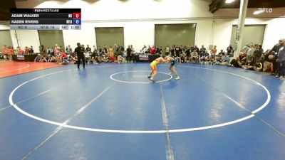 115 lbs Adam Walker, North Carolina vs Kaden Rivers, New York Blue