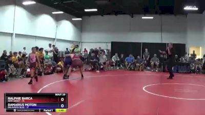 187 lbs Placement Matches (16 Team) - Ralphie Barca, New Jersey vs Damarius Moton, Oklahoma Blue