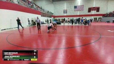 285 lbs Round 3 - Sam Reynolds, Lucas Lovejoy vs John Rodriguez, Weatherford