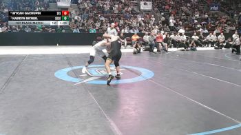 4A 144 lbs 1st Place Match - Kadeyn Mcneil, Socorro vs Mycah Gachupin, St. Pius X