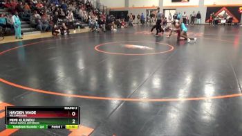 G-6 lbs Round 2 - Hayden Wade, Williamsburg vs Mimi Kuundu, Cedar Rapids Jefferson