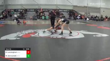 110 lbs Consolation - Brooklyn Lanningham, Idaho Gold vs Macy Gorczynski, Okwa