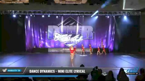 Dance Dynamics - Mini Elite Lyrical [2021 Mini - Contemporary/Lyrical Day 1] 2021 ACP Power Dance Nationals & TX State Championship
