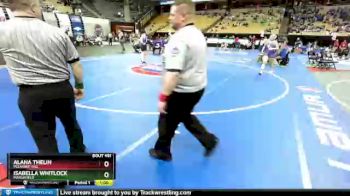 170 Class 1 lbs Cons. Round 2 - Alana Thelin, Pleasant Hill vs Isabella Whitlock, Marshfield