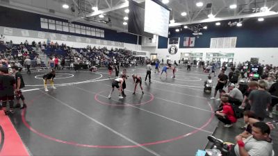 120 lbs Cons. Round 2 - Logan Arenas, Lancers WC vs Zephyr Becerra, San Clemente HS
