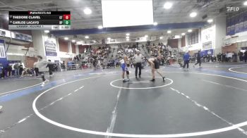138 lbs Champ. Round 1 - Thedore Clavel, Grand Terrace vs Carlos Lacayo, Baldwin Park