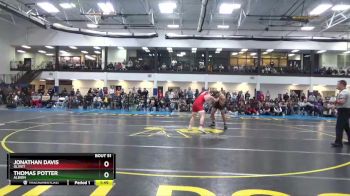 165 lbs Quarterfinal - Thomas Potter, Albion vs Jonathan Davis, Olivet
