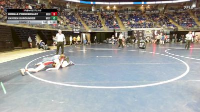 117 lbs Consy 1 - Brielle Prendergast, Neshaminy vs Kayden Burgunder, West Allegheny