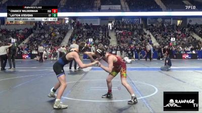 125 lbs 3rd Place Match - Chance Wilderman, Frontenac vs Layton Stevens, Kansas YG