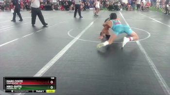 138 lbs Finals (2 Team) - Niko Giatis, Phoenix WC vs Mars Coste, Team Gotcha