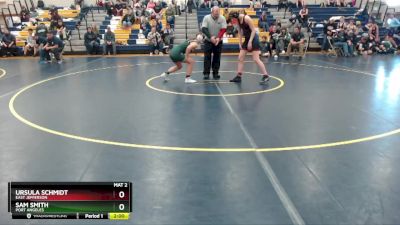 132-139 lbs Round 3 - Ursula Schmidt, East Jefferson vs Sam Smith, Port Angeles