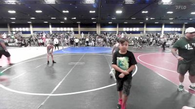 90 lbs Consolation - Landon Lantry, Hotshots vs Abel Vasquez, Poway Elite