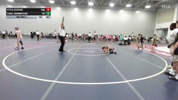 65 lbs Rr Rnd 1 - Kyle Savage, Top Flight Wrestling Academy - EL vs Cael Vermeulen, Peer Pressure Elite - EL
