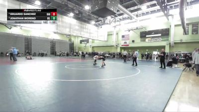 113 lbs Quarterfinal - Jonathan Moreno, BELL vs Eduardo Sanchez, BANNING